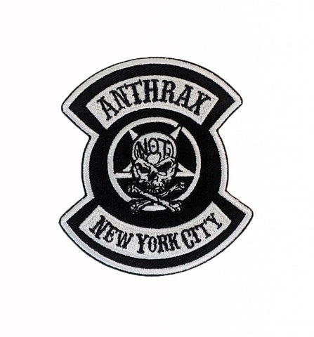 ANTHRAX (NYC Logo) Embroidered Patch