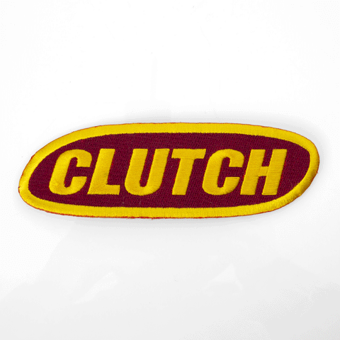 CLUTCH (Oval Logo) Embroidered Patch