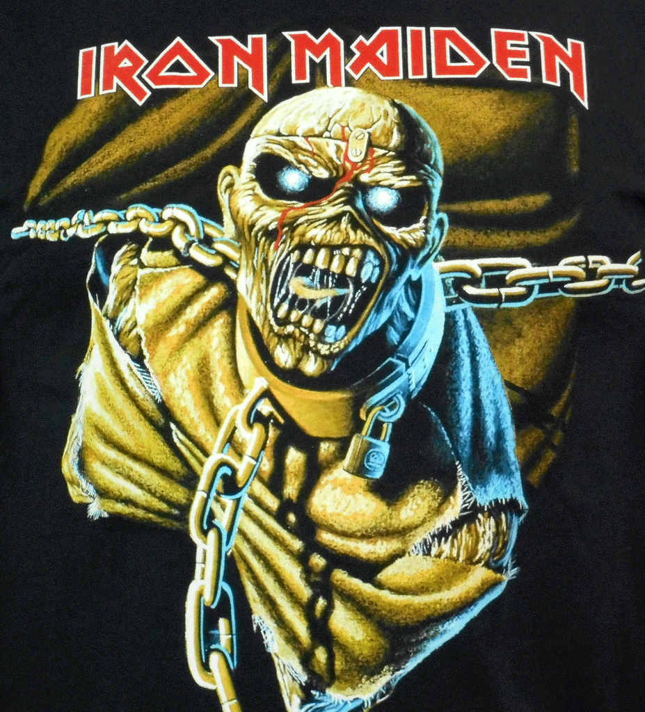Iron maiden piece of mind deals t shirt