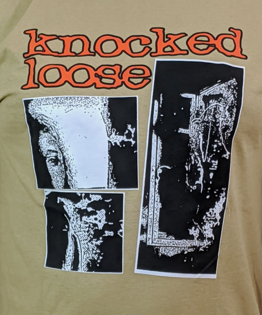 KNOCKED LOOSE (Live Tan) Men's T-Shirt – Hardcore Apparel