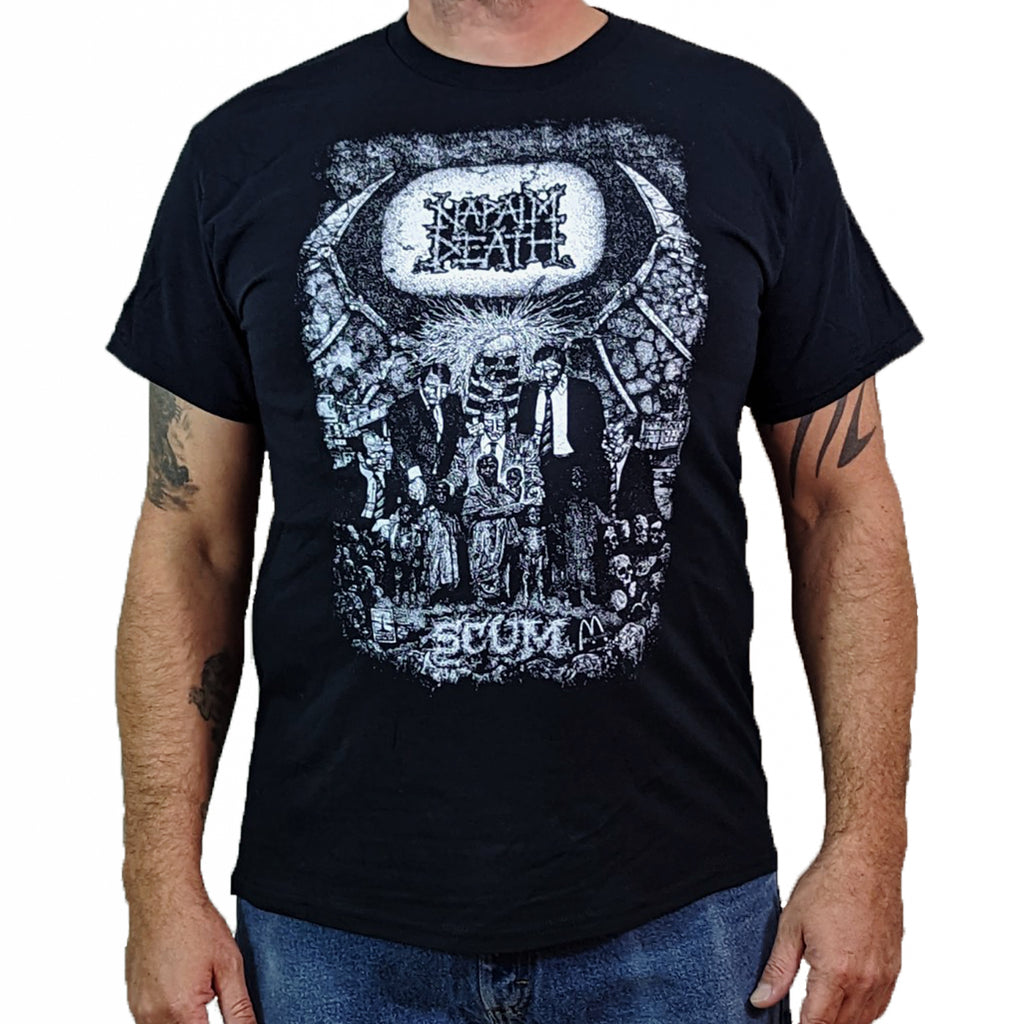 NAPALM DEATH (Scum Vintage) Men's T-Shirt – Hardcore Apparel