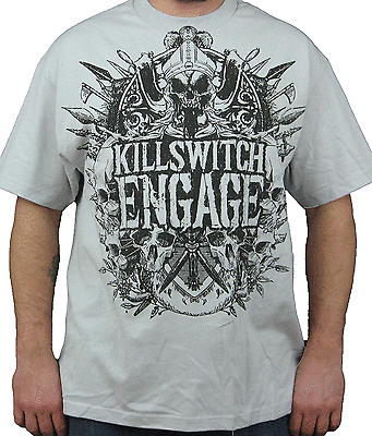 KILLSWITCH ENGAGE (Medieval Crest) Men's T-Shirt