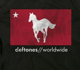 DEFTONES (Distressed White Pony) Men's T-Shirt