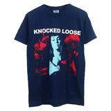 KNOCKED LOOSE (Happiness Navy) Men's T-Shirt