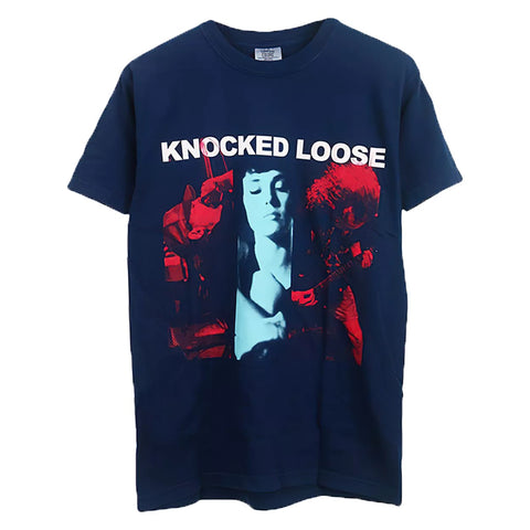 KNOCKED LOOSE (Happiness Navy) Men's T-Shirt