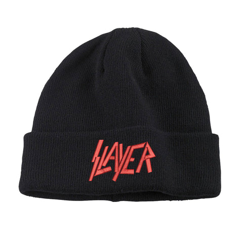 SLAYER (Logo) Cuff Beanie