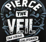 PIERCE THE VEIL (Seal Logo) Men's T-Shirt