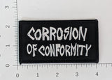 CORROSION OF CONFORMITY (Logo) Embroidered Patch