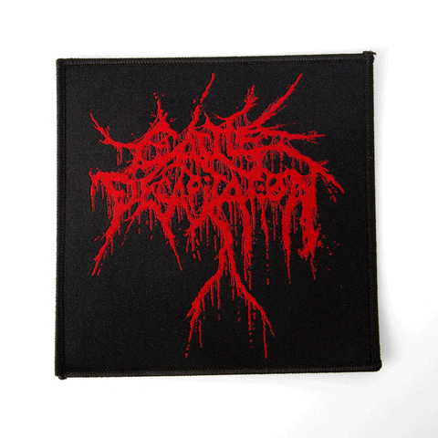 CATTLE DECAPITATION (Drip Logo) Embroidered Patch