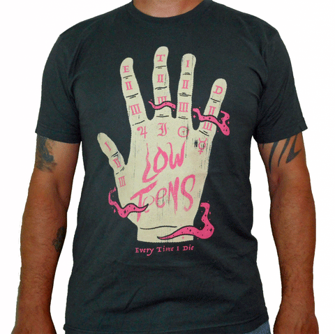 EVERY TIME I DIE (Palm Reader) Men's T-Shirt