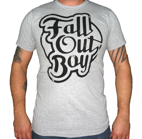 FALL OUT BOY (Script) Men's T-Shirt