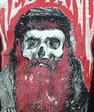 RED FANG (Bearded Skull) Men's T-Shirt