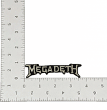 MEGADETH (Silver Logo) Patch