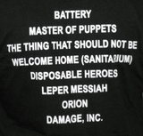 METALLICA (Master Of Puppets) Men's T-Shirt
