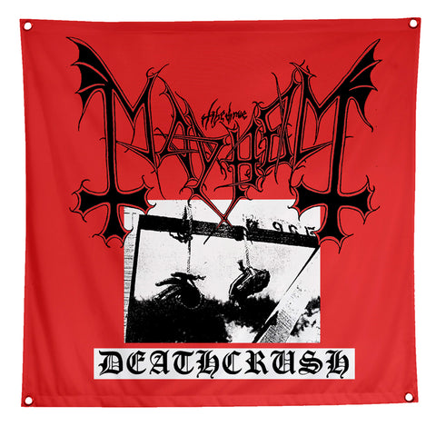MAYHEM (Deathcrush) Banner/Flag 48" x 48"