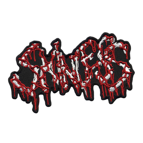 SKINLESS (Logo) Die-Cut Embroidered Patch