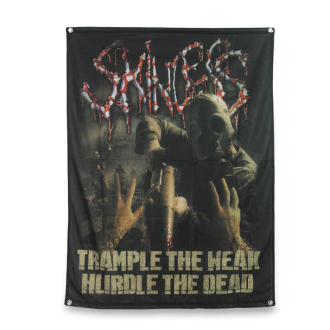 SKINLESS (Trample The Weak) Banner/Flag 36" X 48"