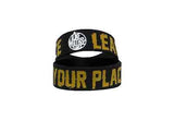 LIKE MOTHS TO FLAMES (Learn Your Place) Die-Cut Rubber Braclet